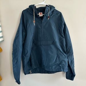 Vintage Columbia Quarter Zip Rain Coat